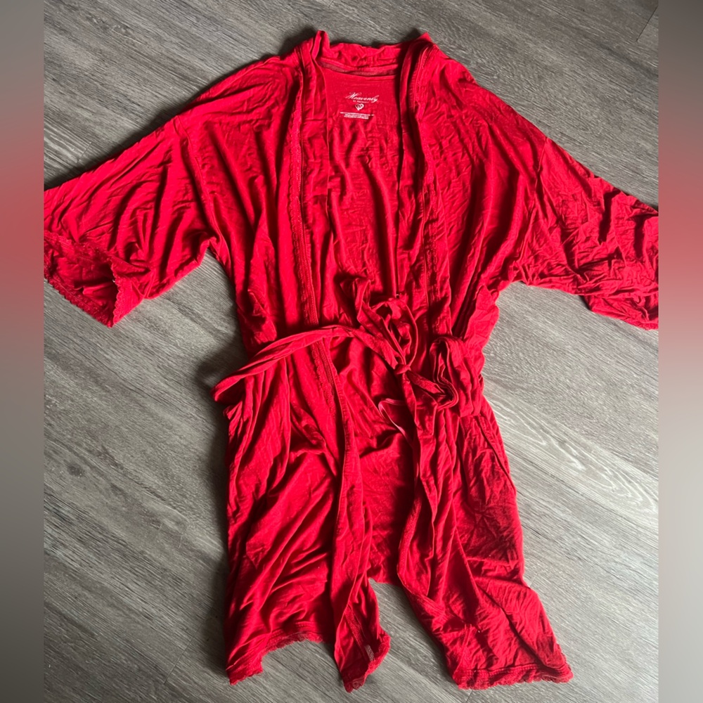 Victoria's Secret Red Robe